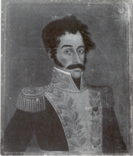 Simón Bolívar: José Gil de Castro (1823) 