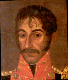 Simón Bolívar: Pedro José Figueroa (1819). Quinta Bolívar, Bogotá (Colombia)